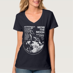 T-shirt Astronaute tond la Lune – Entretien spatial drôle