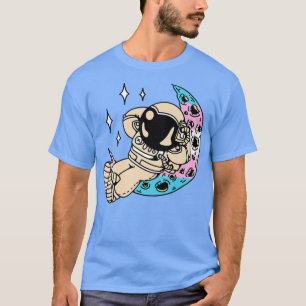 T-shirt Astronaute transgenre LGBTQ Span Moon Trans Pr
