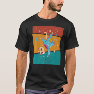 T-shirt Astronaute vintage de chats spatiaux