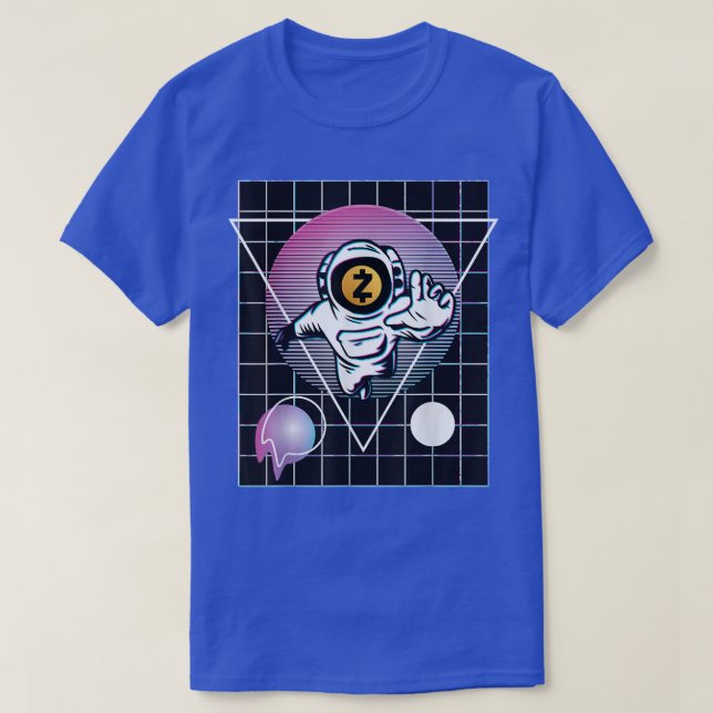 T-shirt astronaute Zcash (Design devant)