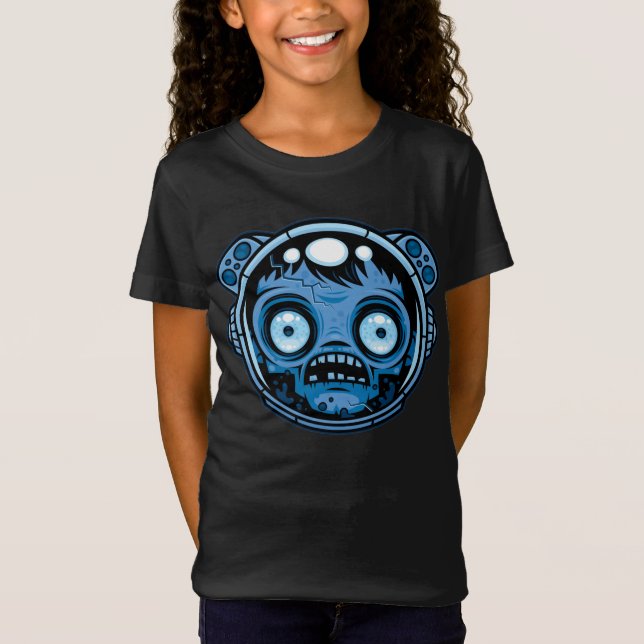 T-Shirt Astronaute zombie (Devant)