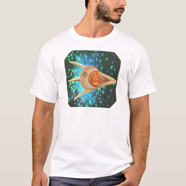 T-shirt Astronautes antiques (Devant)