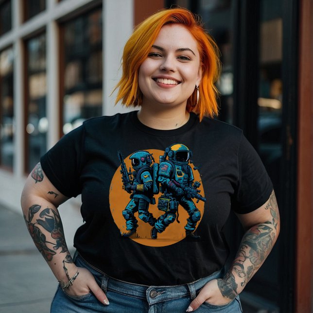 T-shirt Astronautes de l'espace rétro-Galaxy Rebel Fighter (This shirt is comfortable enough for everyday wear!)