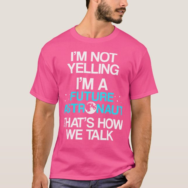 T-shirt Astronome astronome futur (Devant)