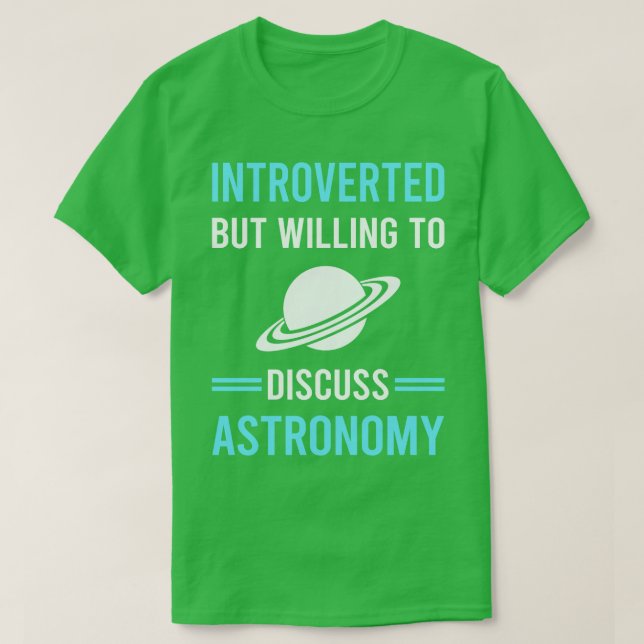 T-shirt Astronome d'astronomie (Design devant)
