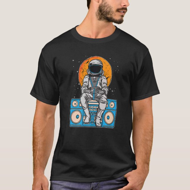 T-shirt Astronome de la radio spatiale Astronomie Spa de l (Devant)