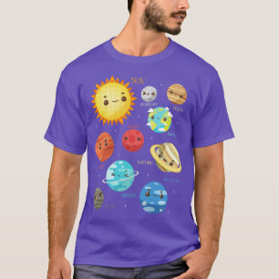 T-shirt Astronome Planètes Cute Astronome