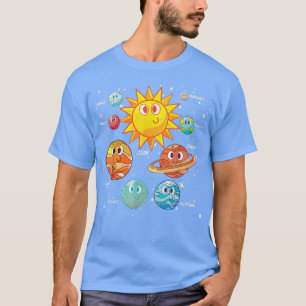 T-shirt Astronome Soleil Astronome Astronomie spatiale Pla