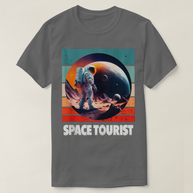 T-shirt Astronome spatiale de l'espace extra-atmosphérique (Design devant)