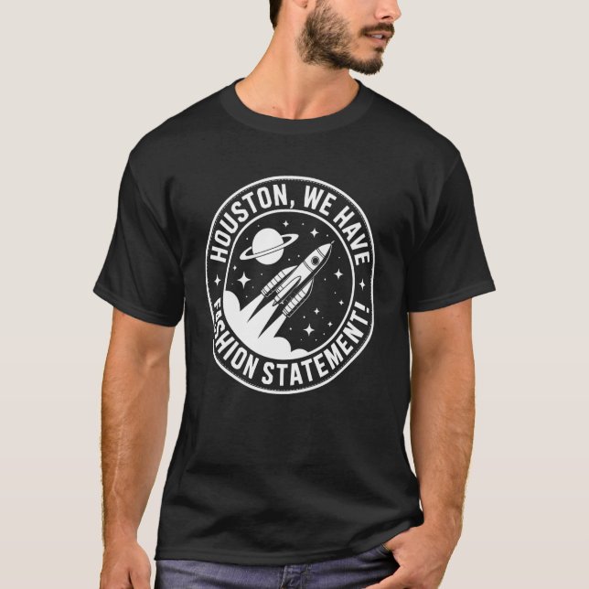 T-shirt Astronome Télescope Observation des étoiles Espace (Devant)