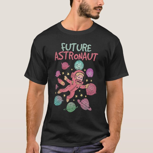 T-shirt Astronomes Junior Astronomes Planètes Spatiales Av (Devant)
