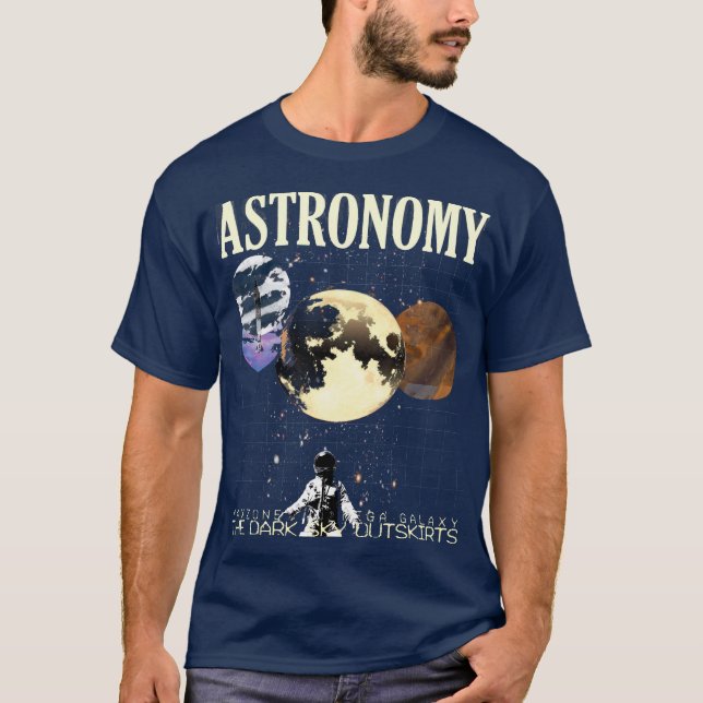 T-shirt Astronomie (Devant)