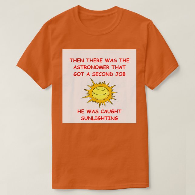 T-shirt Astronomie 18 (Design devant)