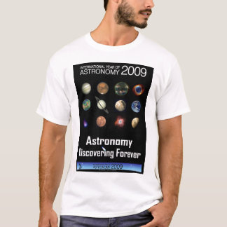 T-shirt Astronomie 2009
