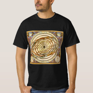 T-shirt Astronomie Ancienne Planètes en Orbite, Andreas Ce