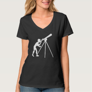 T-shirt Astronomie Astrophysique Astronome Telescope Cute