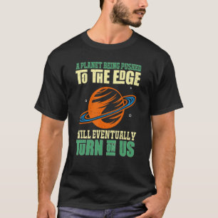 T-shirt Astronomie cool Planète spatiale Science rétro Ter