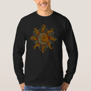 T-shirt Astronomie Corps Céleste Univers Soleil Lune Astro