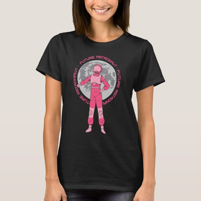 T-shirt Astronomie de fusée de demain Planètes spatiales 1 (Devant)