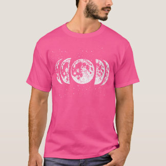 T-shirt Astronomie des phases de la lune des femmes