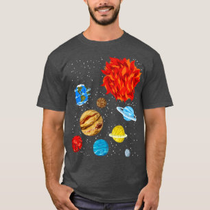 T-shirt Astronomie des univers de la science spatiale