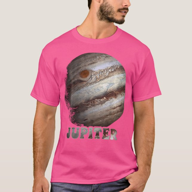 T-shirt Astronomie du système solaire Jupiter Planet (Devant)