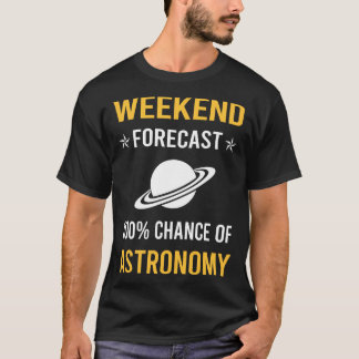 T-shirt Astronomie du week-end