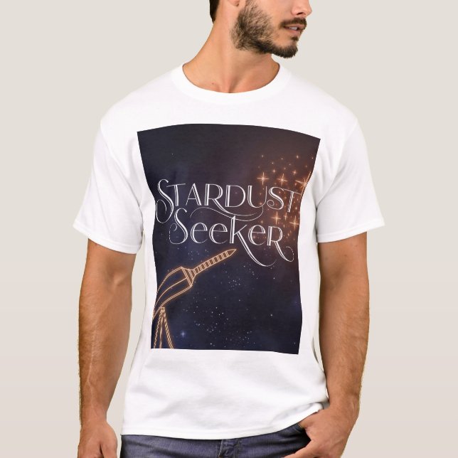 T-shirt Astronomie et exploration spatiale Stardust Seeker (Devant)