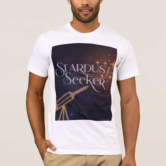 T-shirt Astronomie et exploration spatiale Stardust Seeker (Devant)