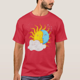 T-shirt Astronomie Lover Corps céleste Lune Soleil Astrolo