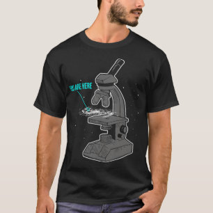 T-shirt Astronomie Lover Vous Êtes Ici Microscope Universe