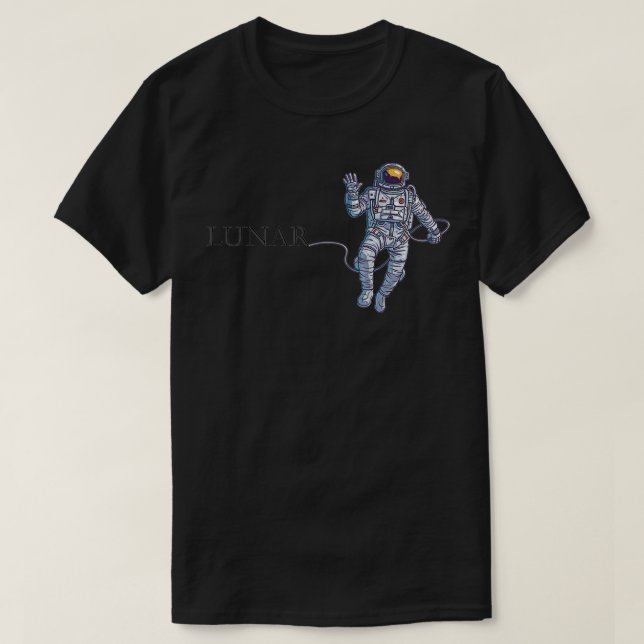 T-shirt Astronomie lunaire (Design devant)