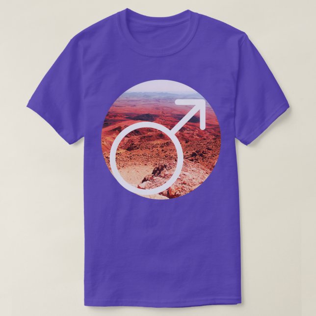 T-shirt Astronomie Mars (Design devant)