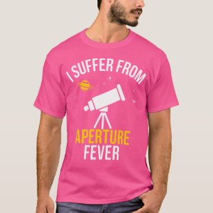 T-shirt Astronomie Nerd télescope spatial amusant