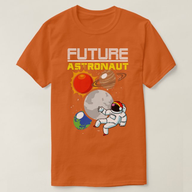 T-shirt Astronomie Planètes Spatiale Astronaute (Design devant)