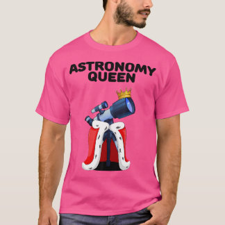 T-shirt Astronomie Reine femmes Astronomie Chemise filles