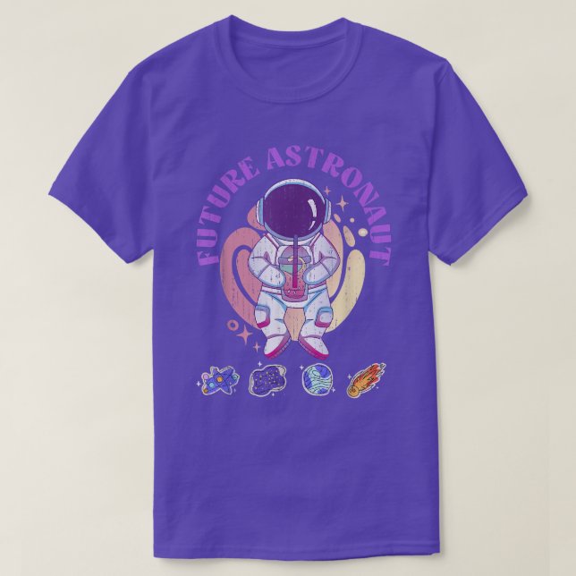 T-shirt Astronomie Sciences Extérieures Voyage spatial Ave (Design devant)