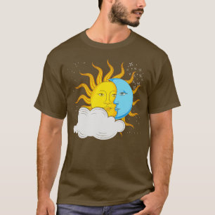 T-shirt Astronomie Soleil Corps Céleste Lune Lover Astrolo