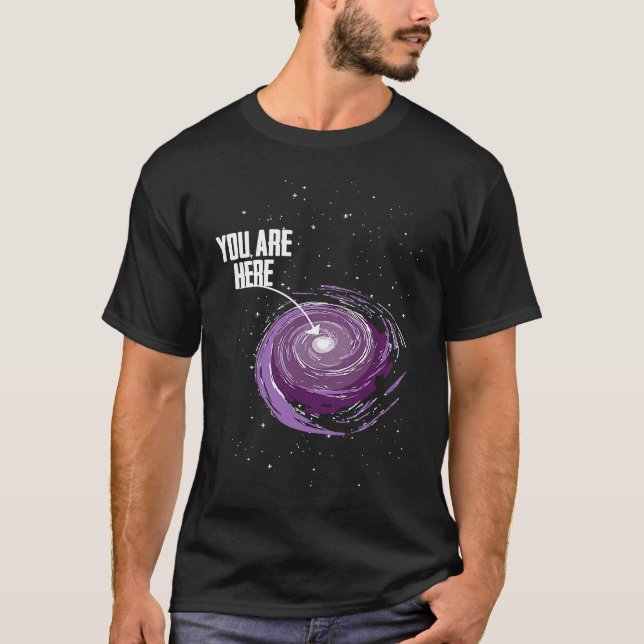 T-shirt Astronomy Galaxy Moon Landing Planets Space Scienc (Devant)