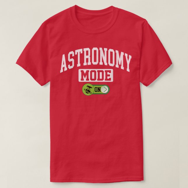 T-shirt Astronomy Mode on Funny Astronauts  (Design devant)