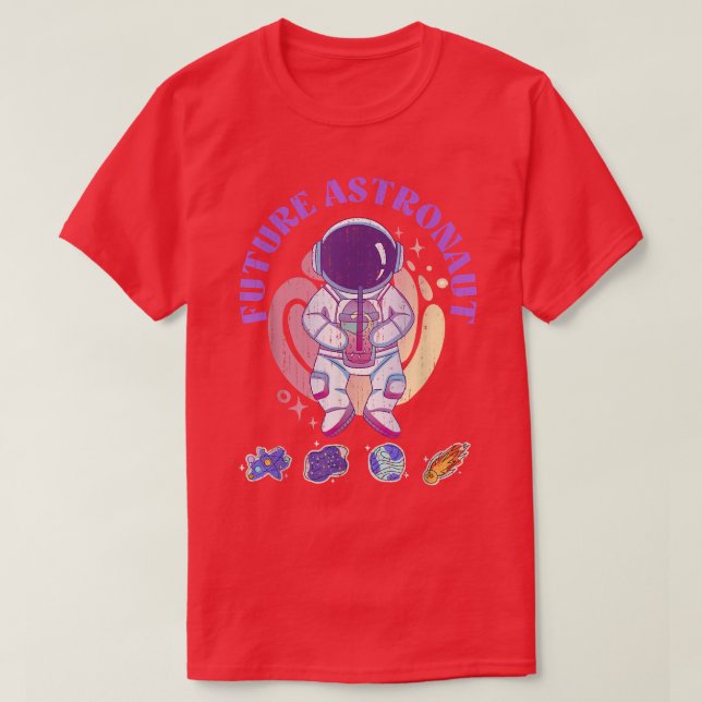 T-shirt Astronomy Outer Science Space Travel Future Astron (Design devant)