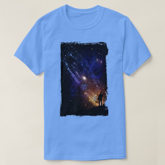 T-shirt Astrophile Night Sky Astronomie Hommes Femmes Astr (Design devant)
