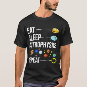 T-shirt Astrophysicien Astrophysique Télescope d'astronomi