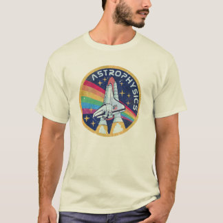 T-shirt Astrophysique Emblème Vintage V01