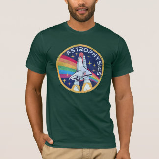 T-shirt Astrophysique Emblème Vintage V01