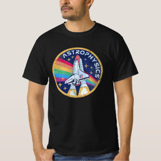 T-shirt Astrophysique Emblème Vintage V01
