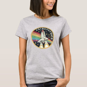 T-shirt Astrophysique Emblème Vintage V02