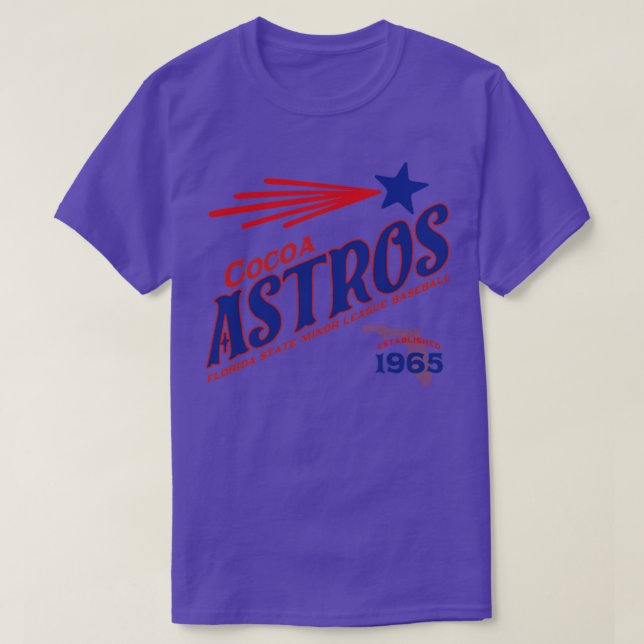 T-shirt Astros de cacao (Design devant)