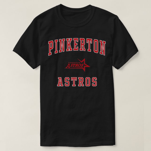 T-shirt Astros de l'Académie de Pinkerton (Design devant)