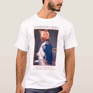 T-shirt astucieux de Napolean de hamster